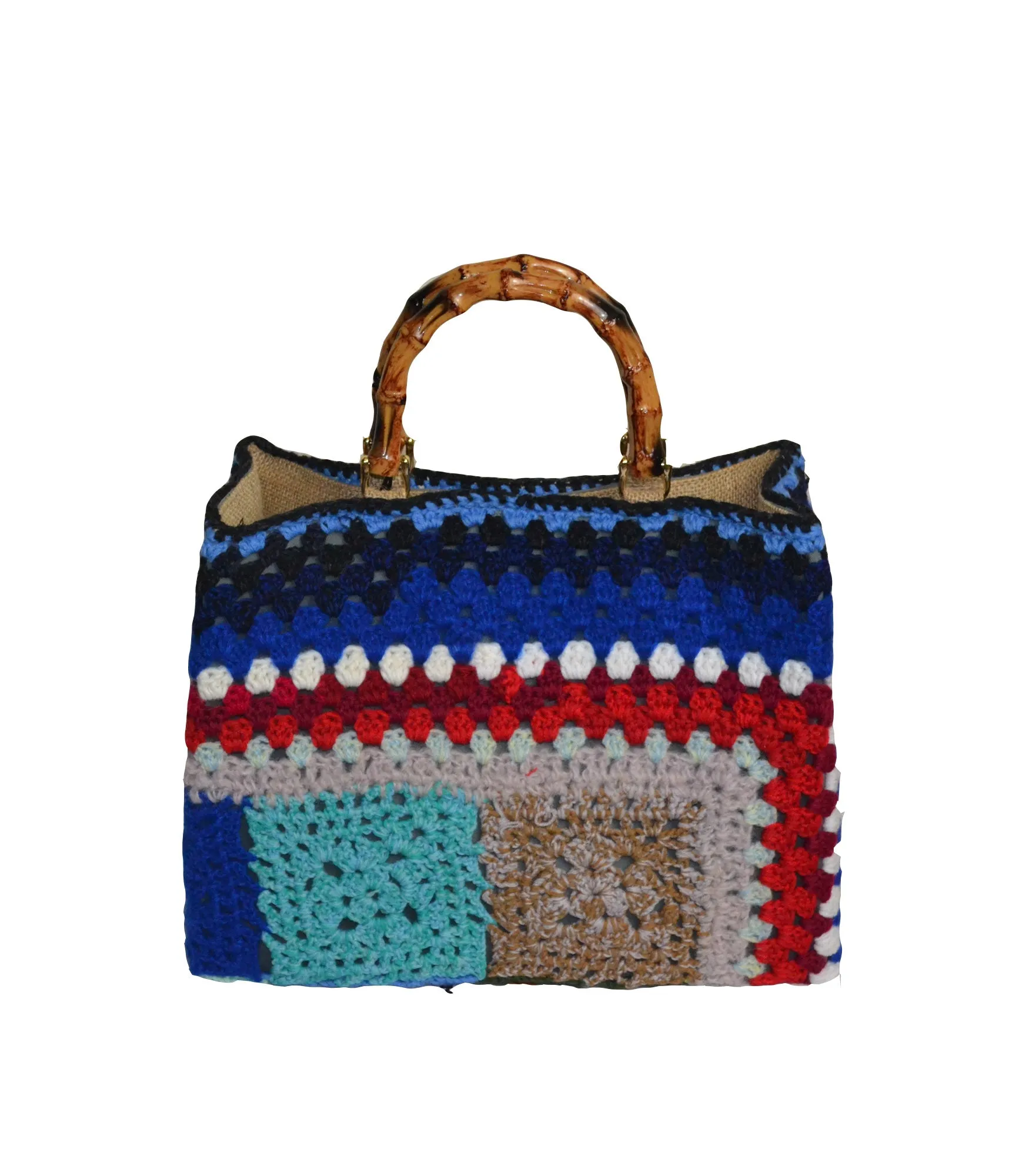 Tote Bag Crochet - Multicolor
