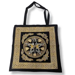 Tote Bag Earth Goddess Pentacle