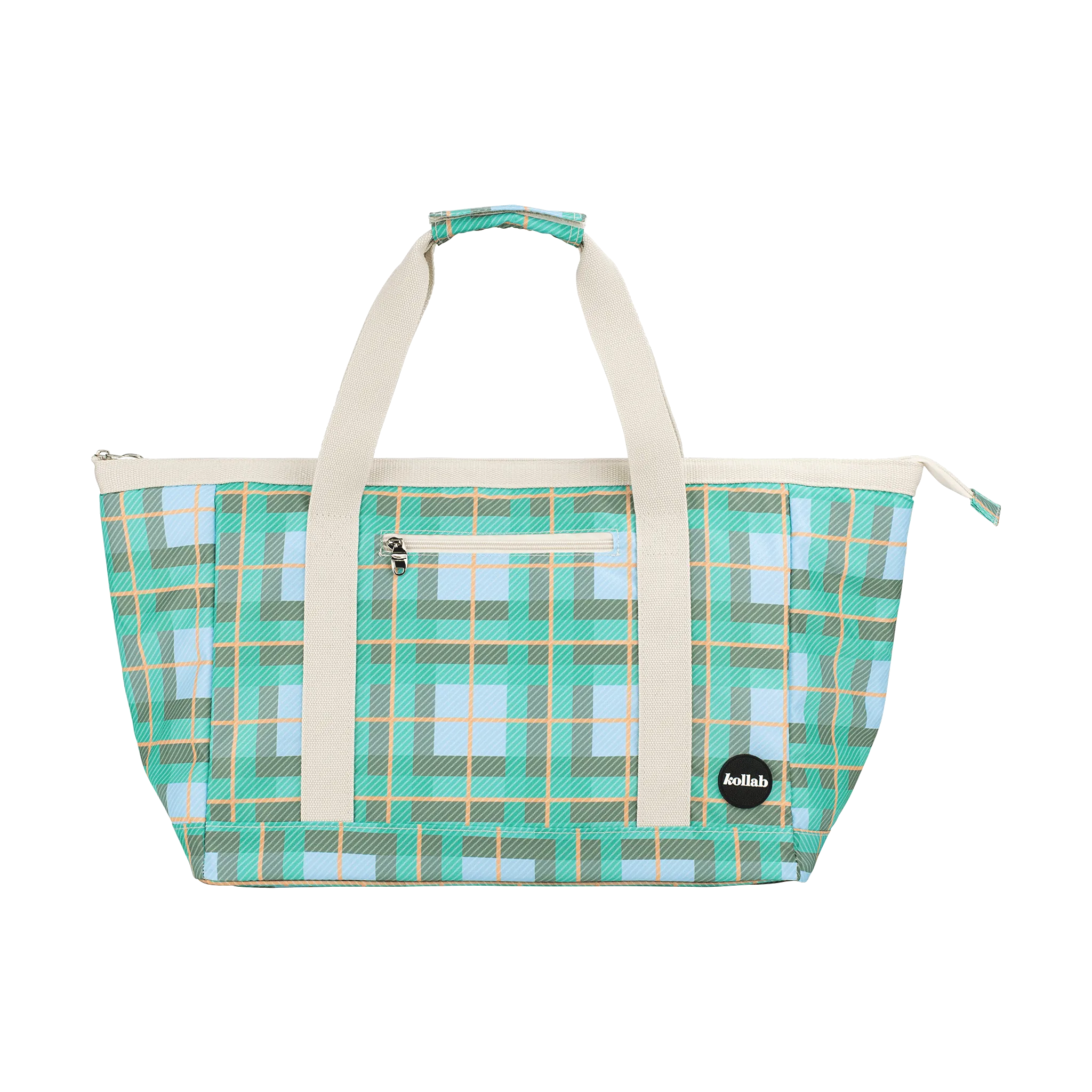 Tote Bag Ocean Check