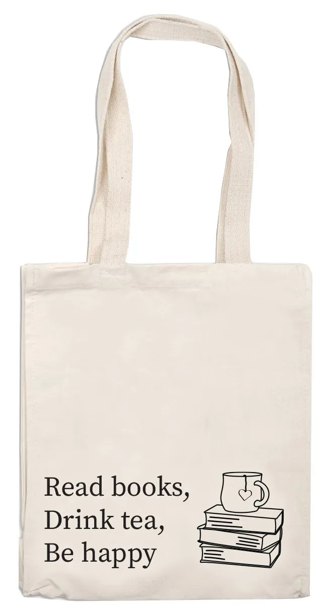 Tote Bag - Read Books Drink Tea