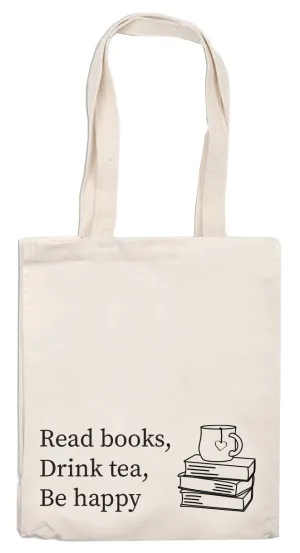Tote Bag - Read Books Drink Tea