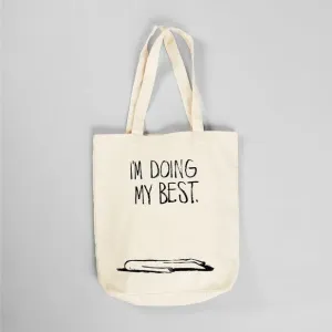 Tote Bag Torekov Doing My Best Off-White