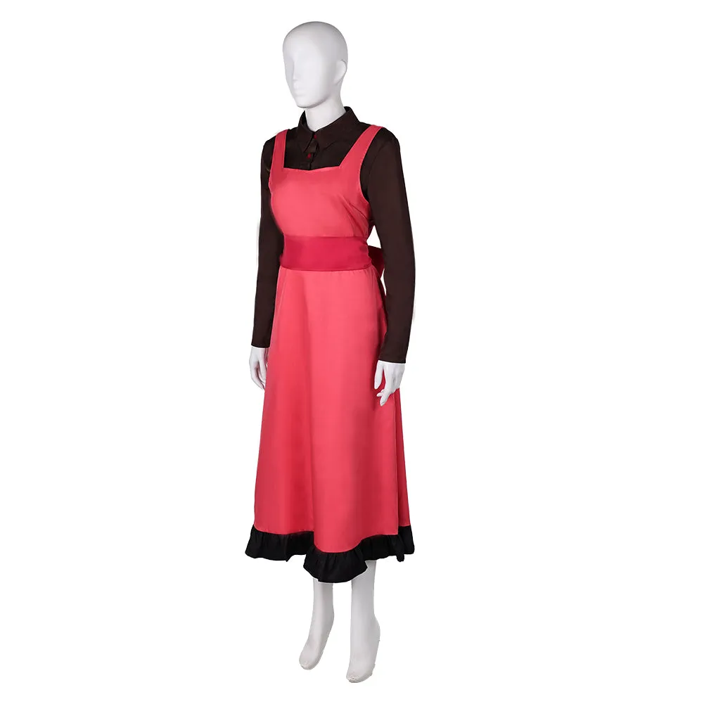 Tower of God Rachel Red Dress Cosplay Costume Outfits Halloween Carnival Suit