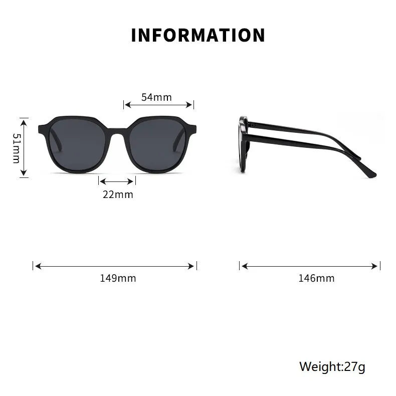 Trendy Jelly Sunglasses