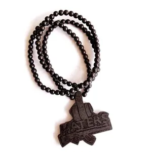 Trendy Wooden Necklace with Wooden  Pendant