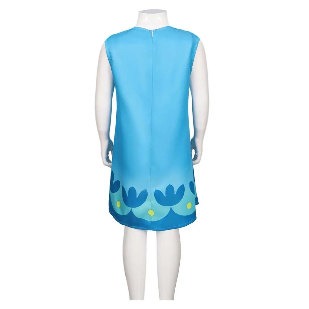Trolls 2：World Tour Poppy Cosplay Costume Outfits Halloween Carnival Suit