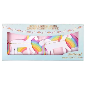 Unicorn & Rainbows Party Garland