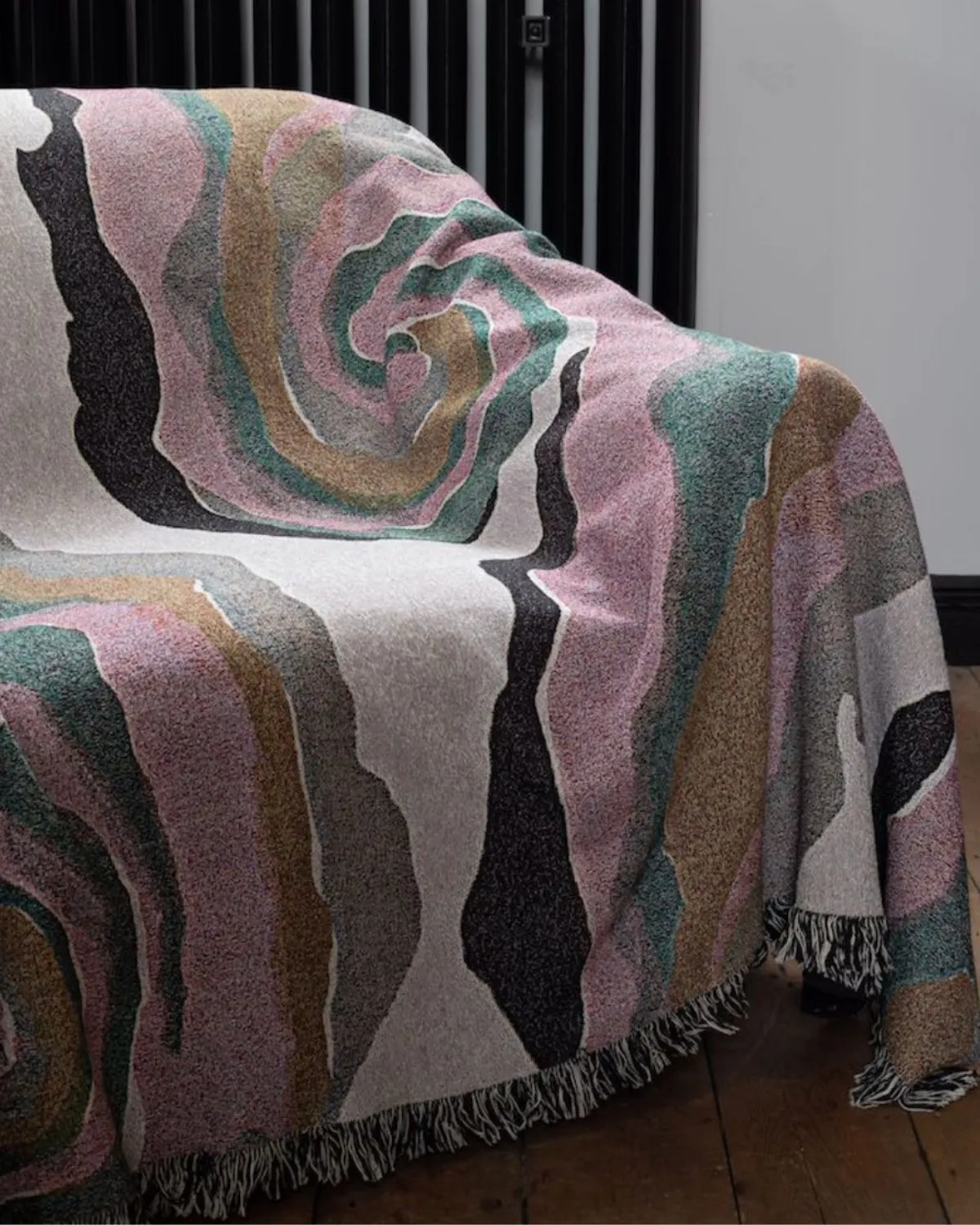Unique Print Swirls Blanket