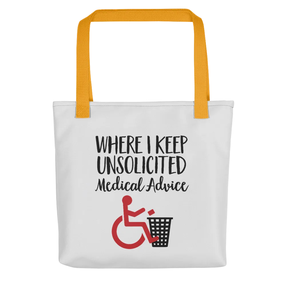 Unsolicited Medical Advice (Tote Bag)