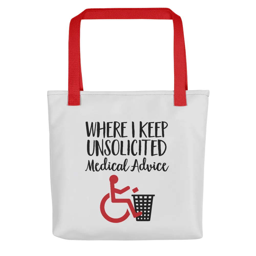 Unsolicited Medical Advice (Tote Bag)