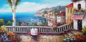 Vacation Villas - PREMIUM - 47.88 x 24 in. by C. Antonio