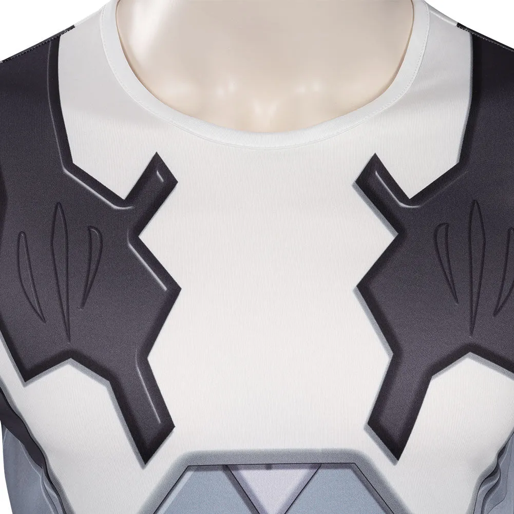Valorant Omen Cosplay Costumes Cloak Knitted Shirt Outfits Halloween Carnival Suit