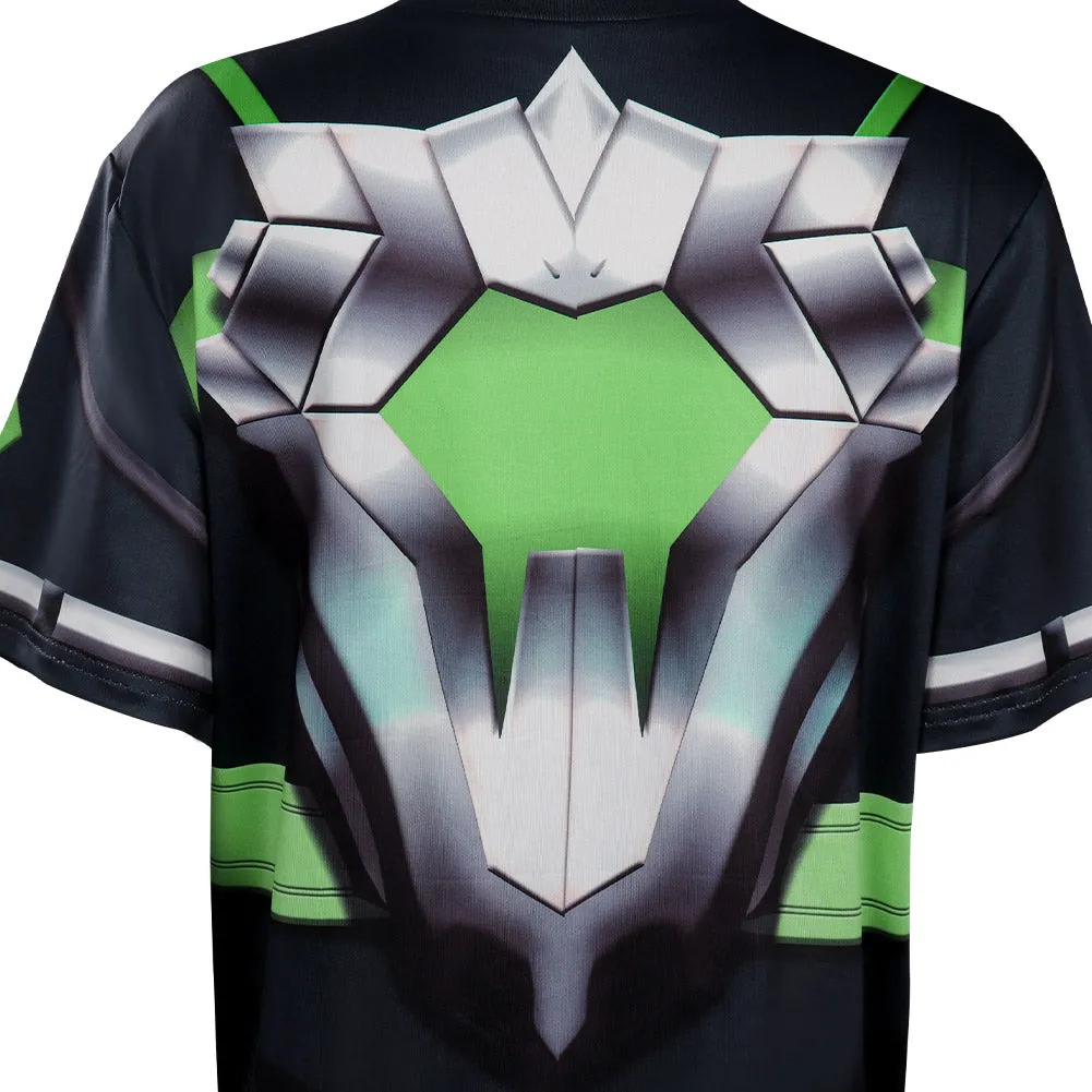 VALORANT Viper Cosplay T-shirt 3D Print Summer Men Women Casual Short Sleeve Shirt