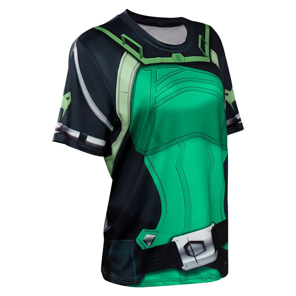 VALORANT Viper Cosplay T-shirt 3D Print Summer Men Women Casual Short Sleeve Shirt
