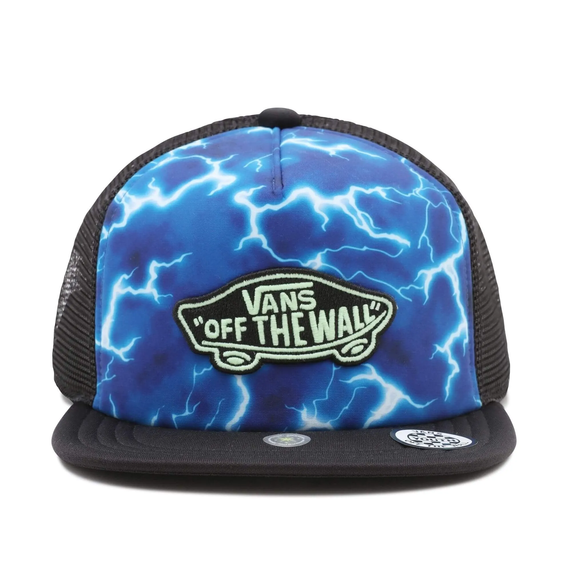 Vans Kids Classic Patch Trucker Plus Hat True Blue/White