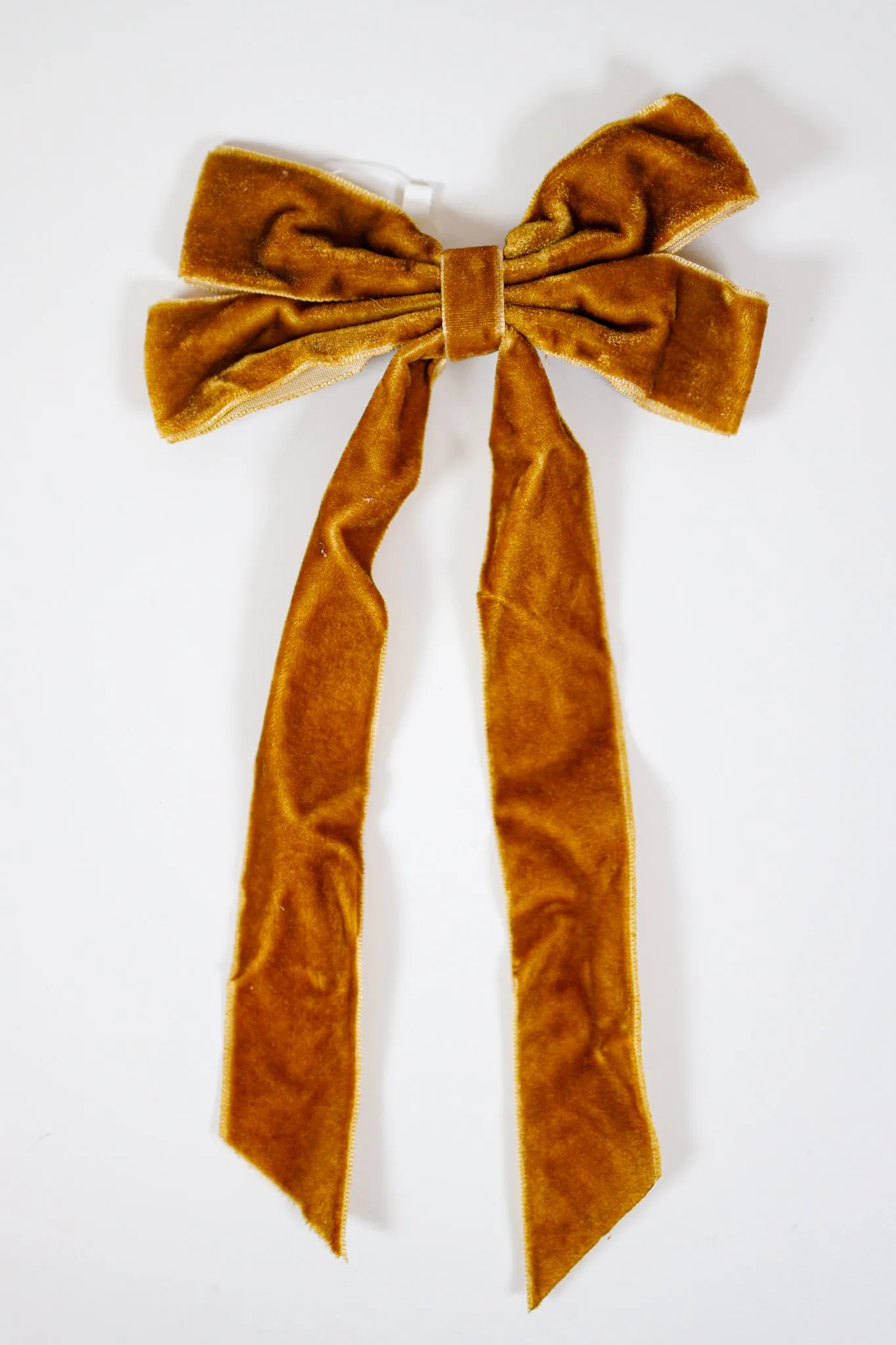 Velvet Ribbon Bow Hair Clips, VARIOUS