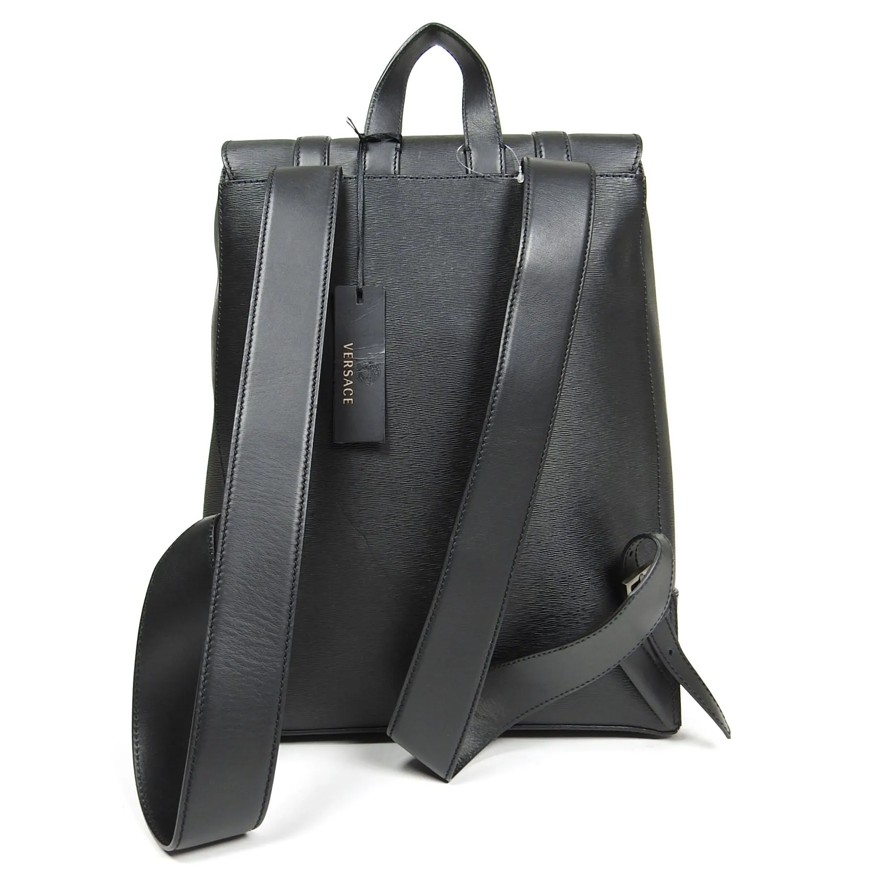 Versace Leather Backpack