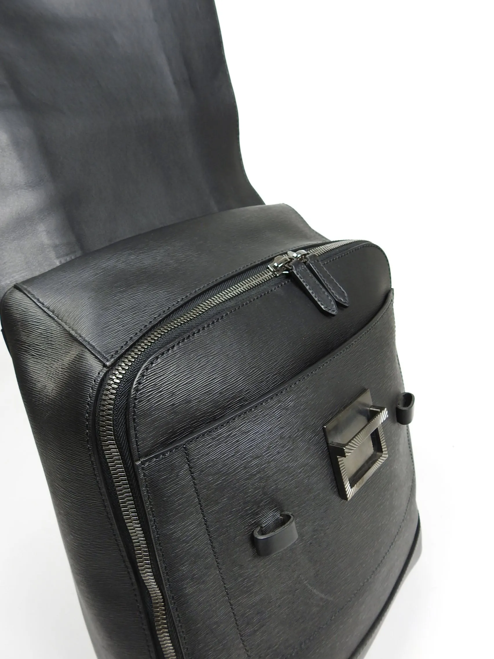 Versace Leather Backpack