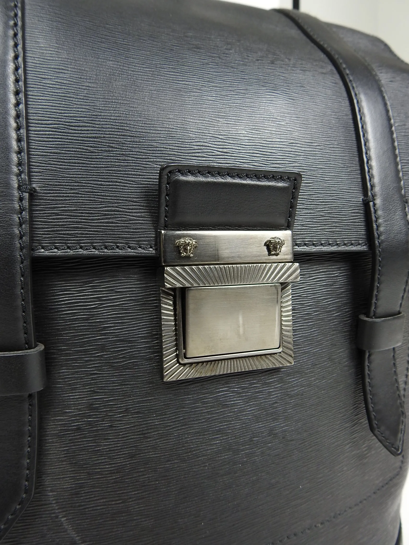 Versace Leather Backpack