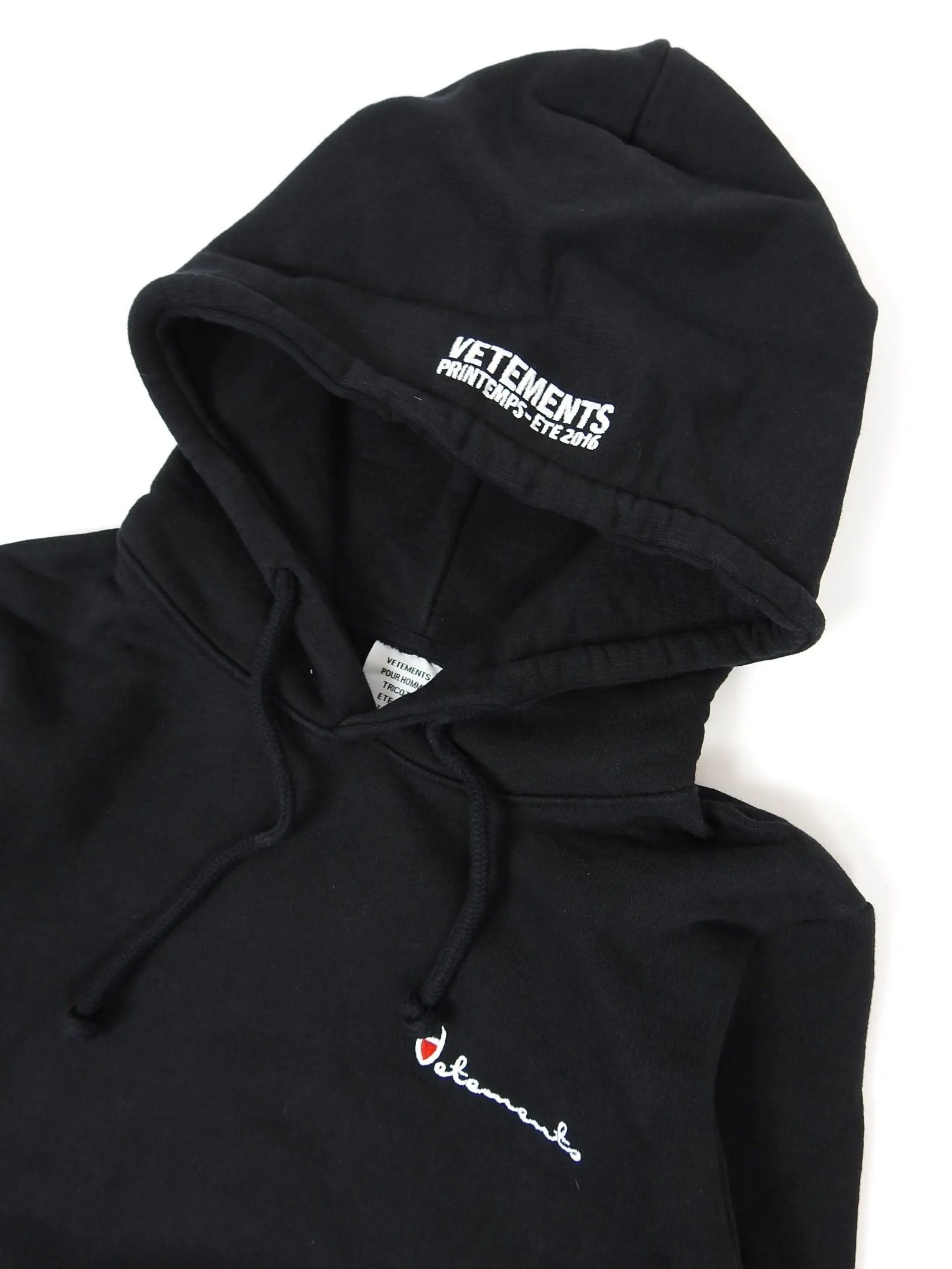 Vetements x Champion Reverse Weave Hoodie Size Medium
