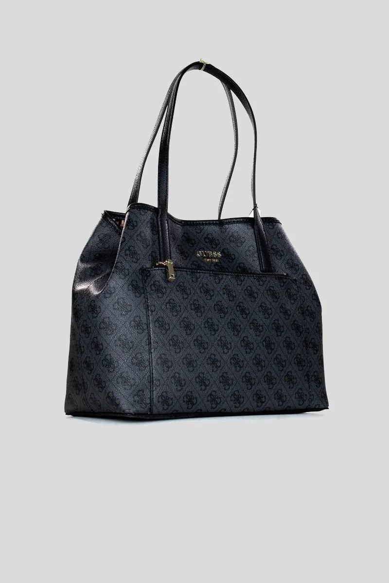 Vikky Roo Tote - Coal Logo