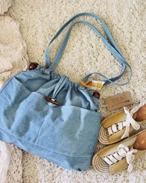 Vintage 70's Denim Tote