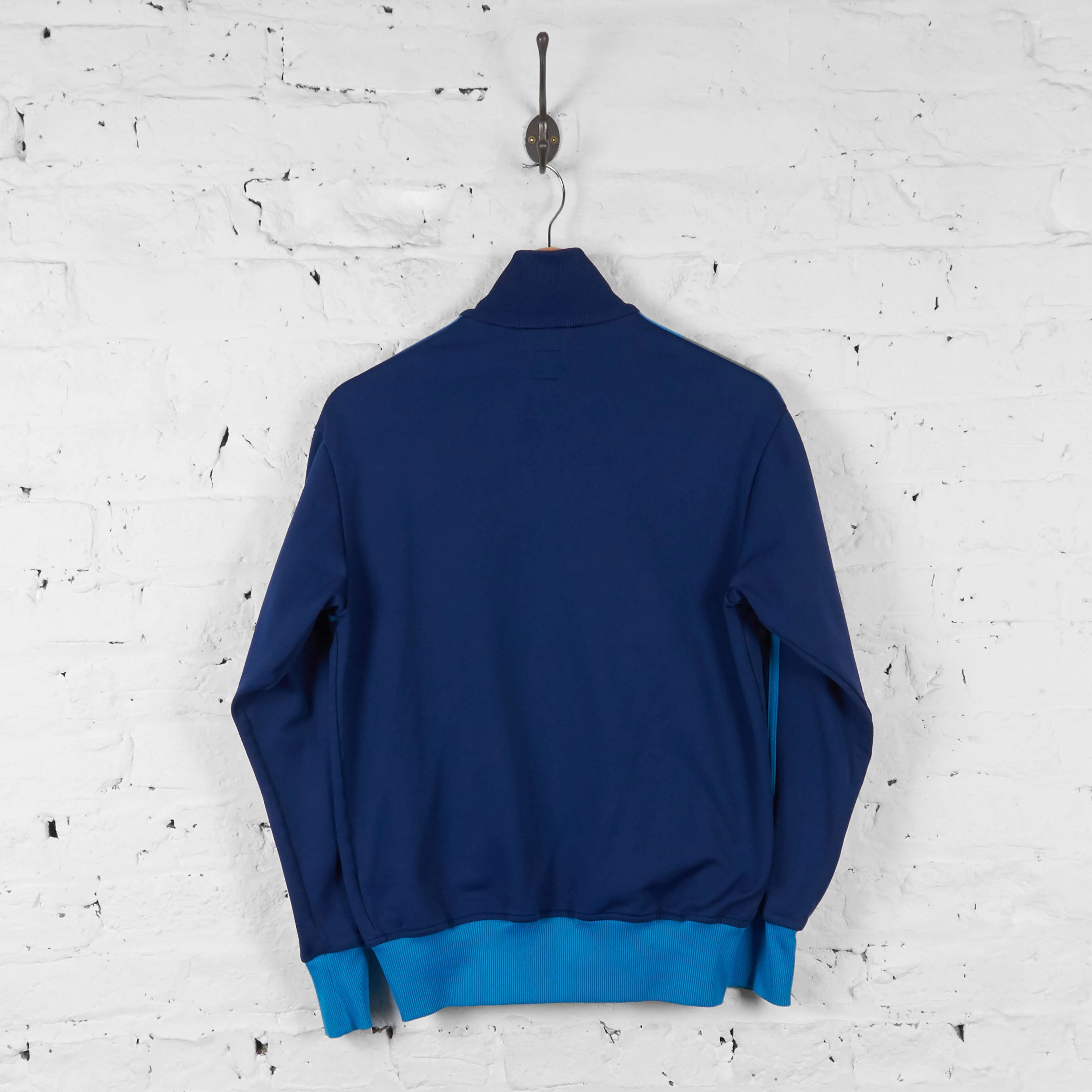 Vintage Adidas Tracksuit Top - Navy/Blue - S