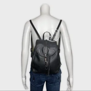 Vintage Coach Black Leather Legacy Backpack 9368
