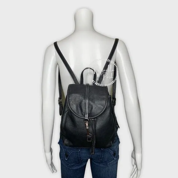 Vintage Coach Black Leather Legacy Backpack 9368