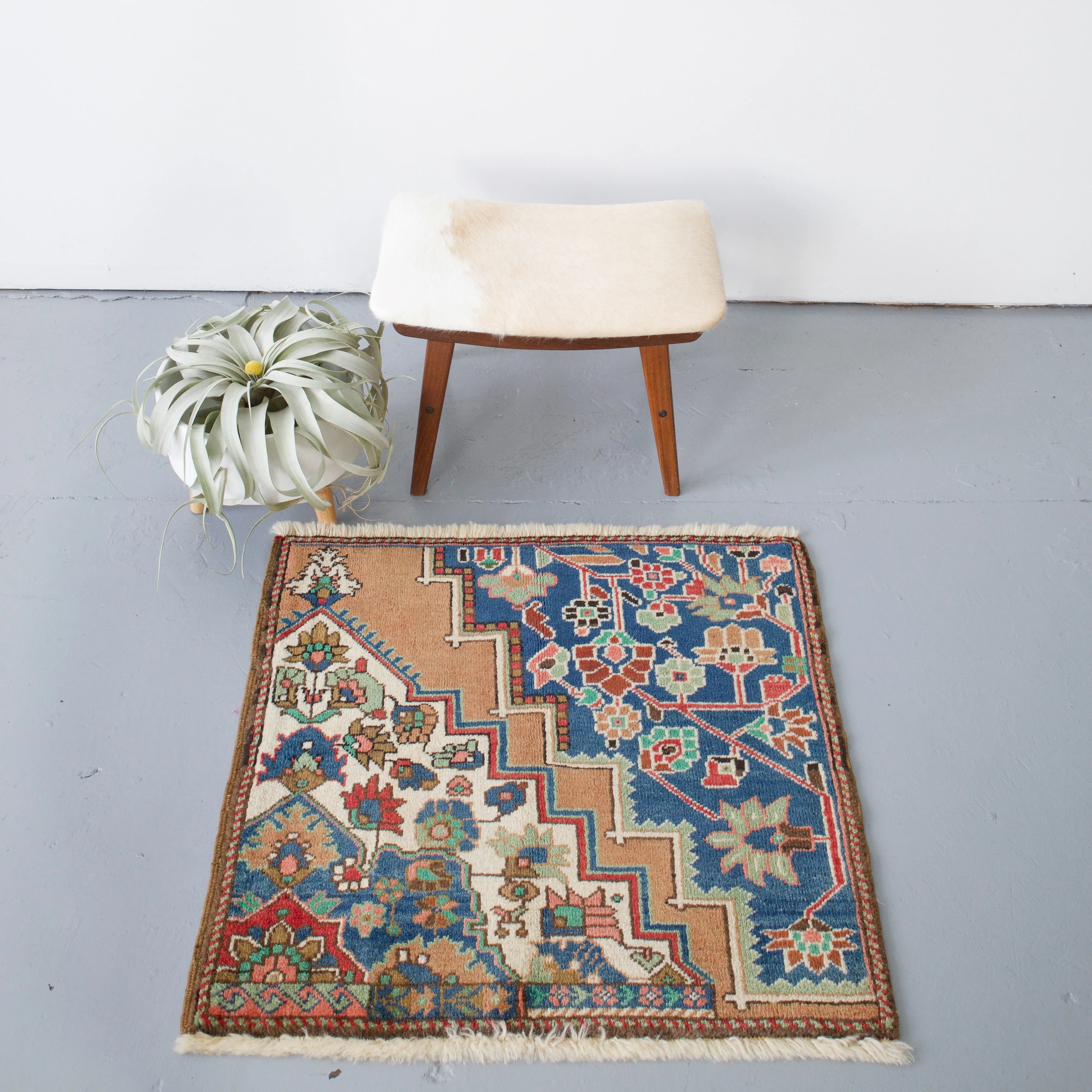 Vintage Mini Turkish Rug