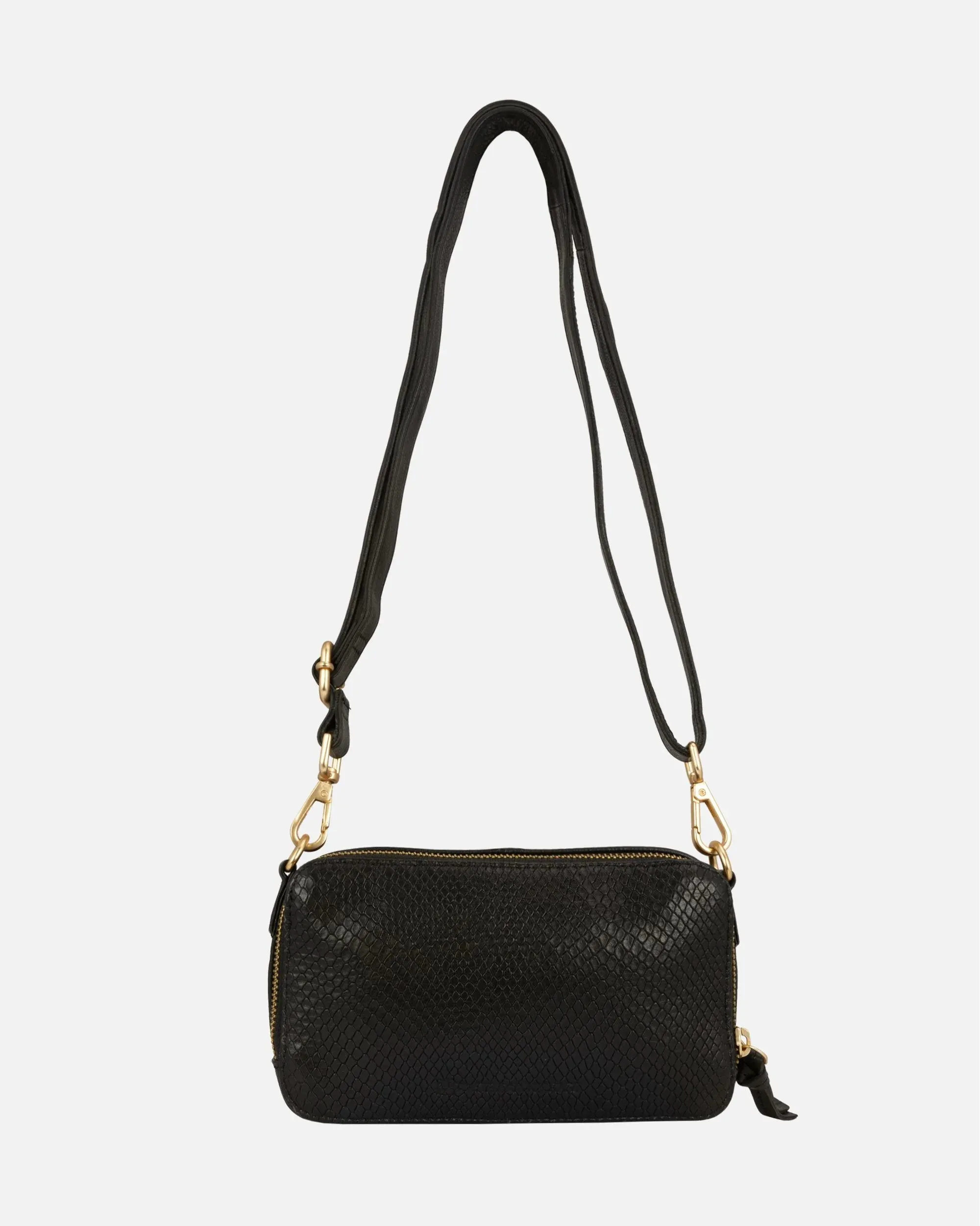 Vries Leather Crossbody Bag
