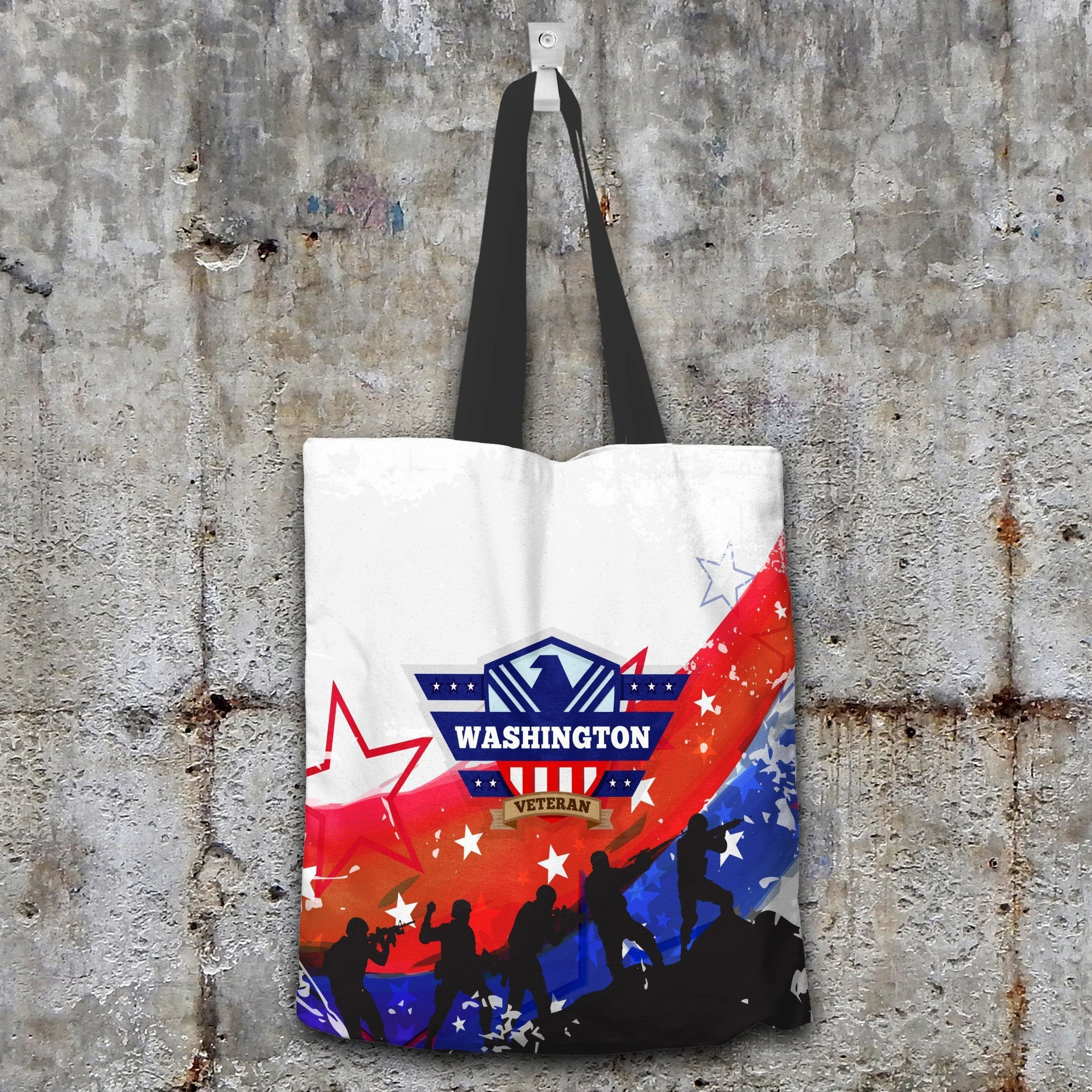 WA Veteran Tote Bag
