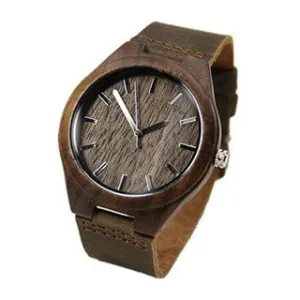 Walnut Luxury Wristwatch