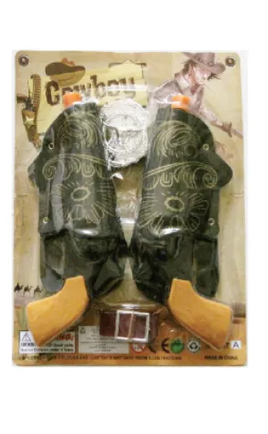 Western Gun and Holster Set
