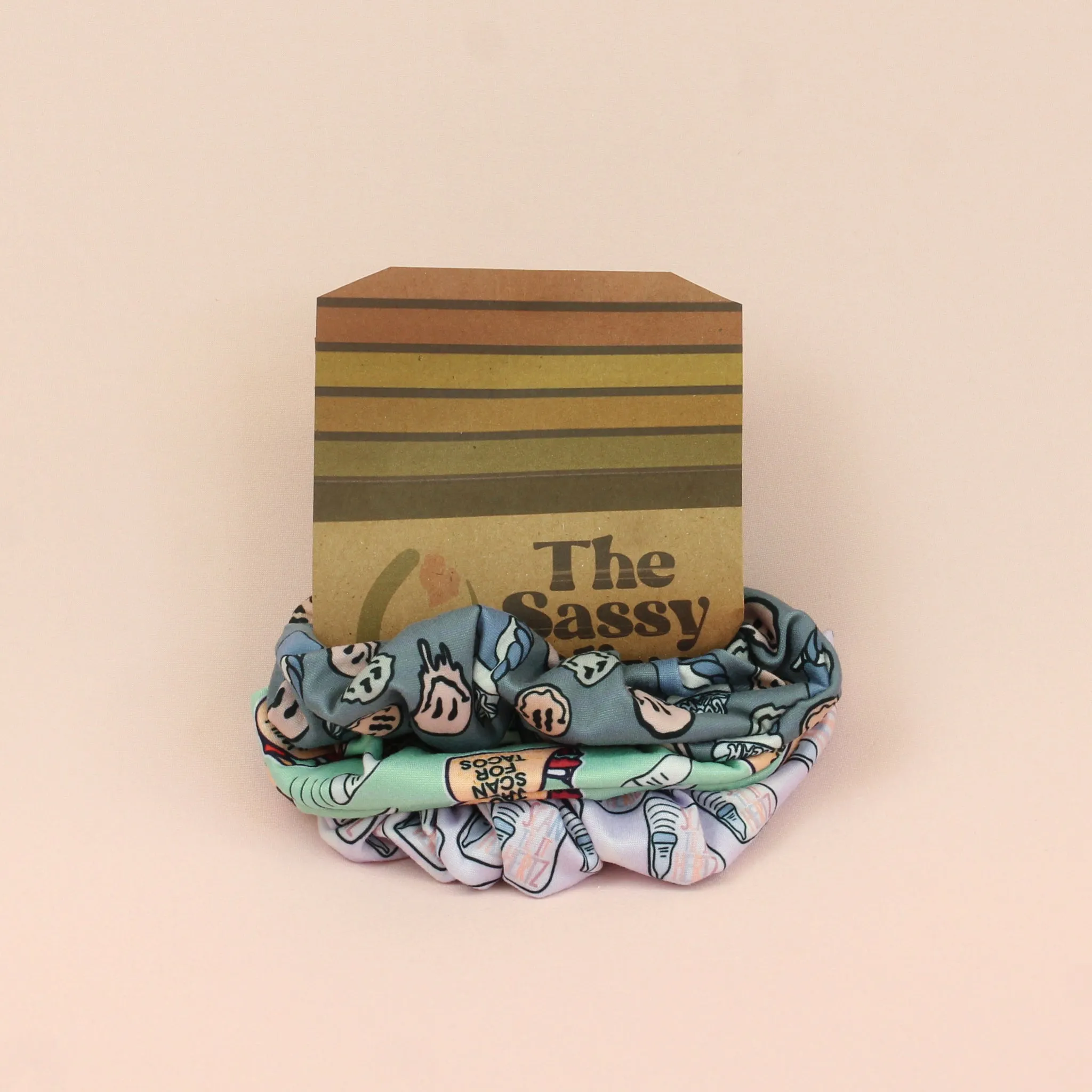 Will Scan for Tacos Scrunchies