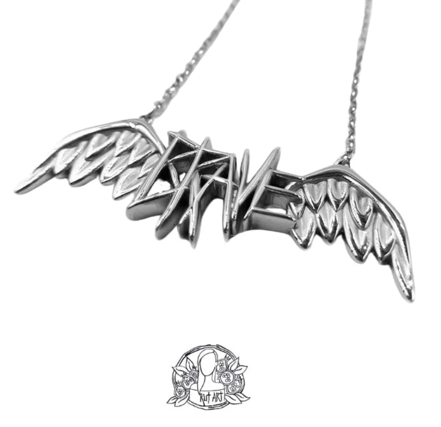 Wings Series: Designer Necklace, Brave