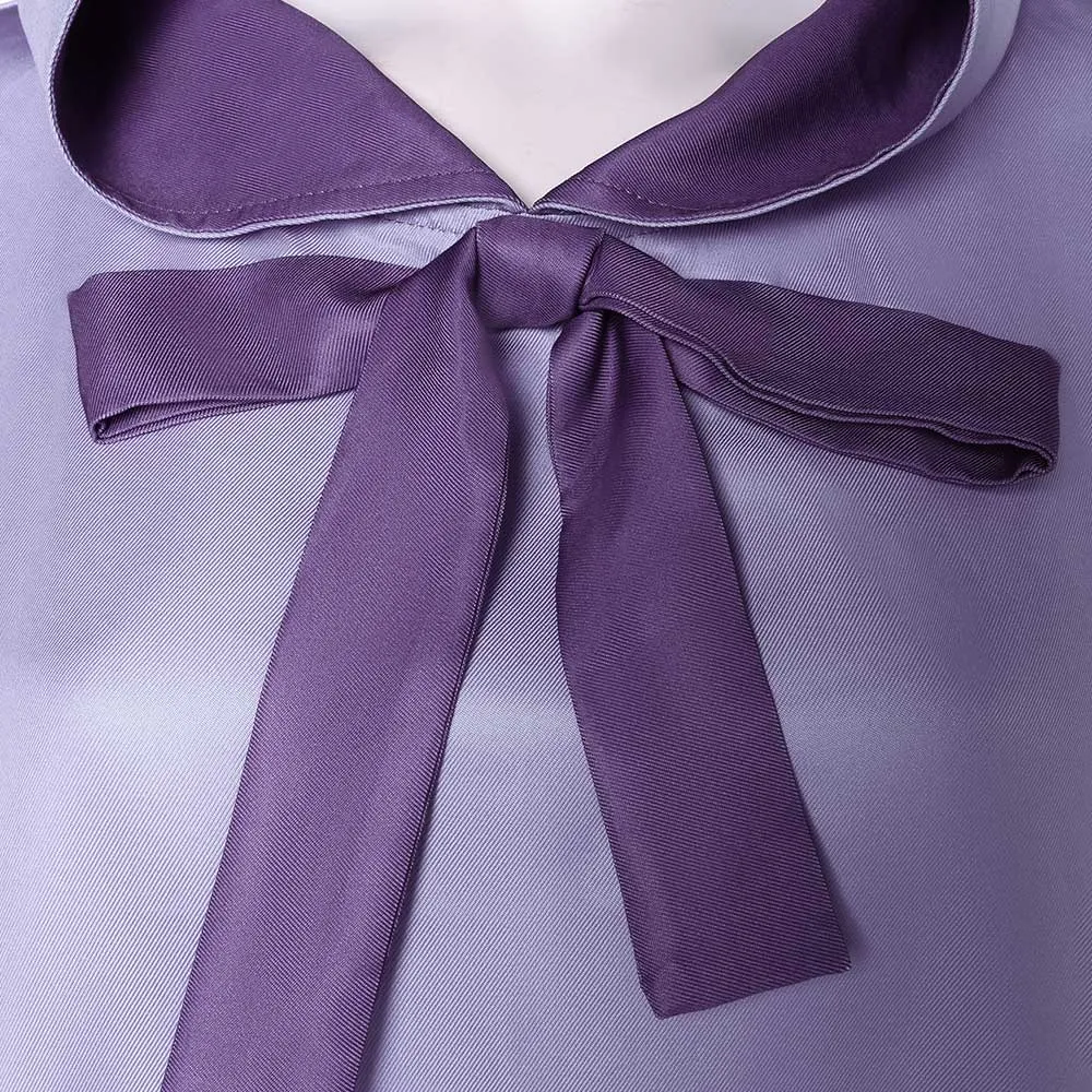 Wish  Movie Asha Purple Cloak Cosplay Costume Outfits Halloween Carnival Suit