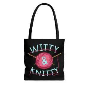 Witty & Knitty Tote Bag
