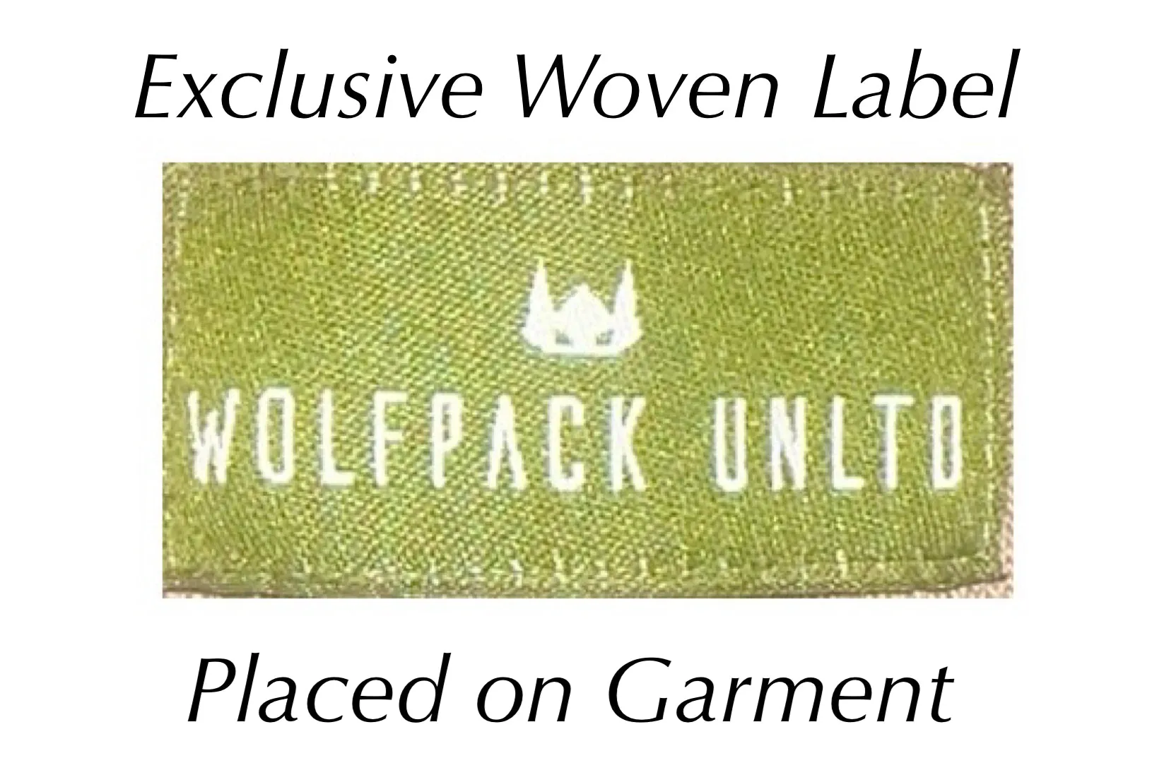 WOLFPACK UNLTD WOMEN'S "STATEMENT"  PREMIUM CROP TEE S/S | NAVY BLUE