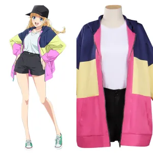 Ya Boy Kongming Tsukimi Eiko Uniform Outfits Cosplay Costume Halloween Carnival Suit