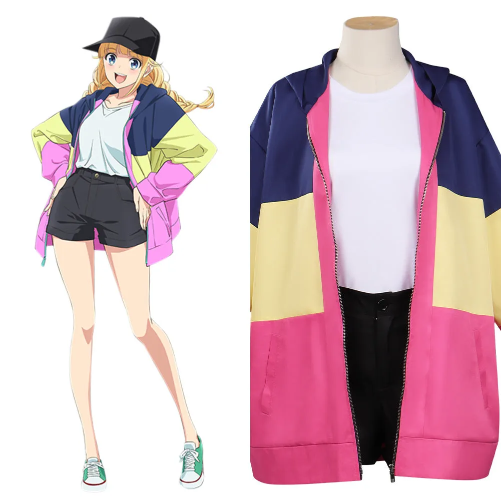 Ya Boy Kongming Tsukimi Eiko Uniform Outfits Cosplay Costume Halloween Carnival Suit