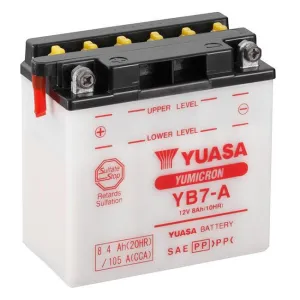 YB7A DG Battery with acid pack Yuasa (YB7APK)